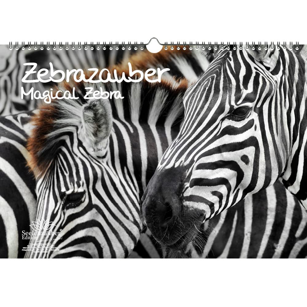 Zebra Magic Perpetual Calendar A3 – Soul Magic