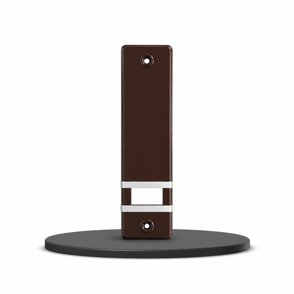 markiso Roller Shutter Belt Cover [3 pcs] 135 mm Hole Spacing | Plastic Belt Winder Cover | Easy Installation Without Removing the Belt | Fits Mini and Maxi Belts | Brown
