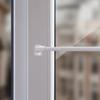 Bestlivings No-Drill Cafe Curtain Rods, 2-Pack, 60–90 cm, Pearl White view 3