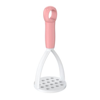 Worparsen Potato Masher, Easy to Clean, Pink