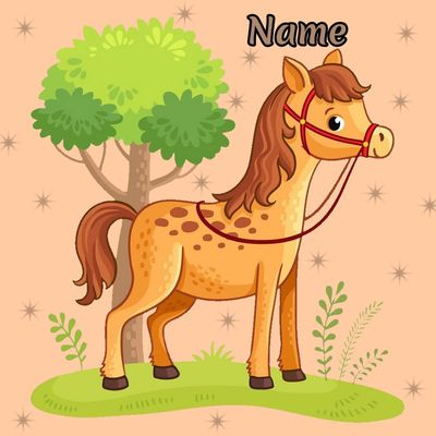 MOMELIE Protective Film * Pony * with Name * to-B_0063E