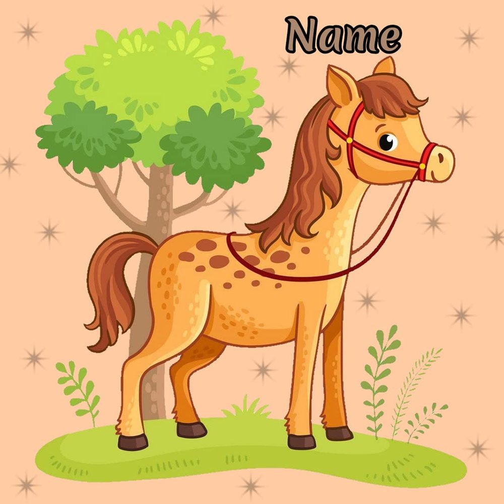 MOMELIE Protective Film * Pony * with Name * to-B_0063E