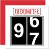 Stuff4 Funny 97th Birthday Card for Men and Women, Oldometer view 1
