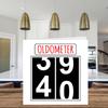 Stuff4 Funny 40th Birthday Card for Men and Women, Oldometer view 3