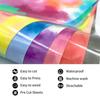 Cloud Rainbow Heat Transfer Vinyl, Purple Clouds, 12 x 10 in view 2