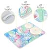 Absorbent Polyester Dish Drying Mat, 16 x 18 in, Pink Flamingos & Tropical Plants view 4