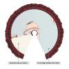 Rabbit Sports Plaid Christmas Tree Skirt, 76.2 cm, 91.4 cm, 122.9 cm Diameter view 3