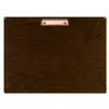 Btic Dark Oak Wooden Clipboard, Standard Shape, A3–A6, with 2 Hanging Loops view 1