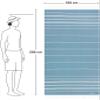 Fit-Flip 100% Cotton Turkish Towel, Absorbent and Quick-Drying view 4