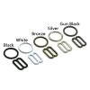 KENNA 10 Sets (20 Pcs) Metal Bra Strap Adjuster Buckles, Sliders, Rings & Clips view 4