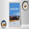 FEMER Wooden Travel Sign 20 x 30 cm Biaritz France Vacation Destination view 2