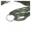 KIZQYN Nylon Hammock Swing, Portable Outdoor Relaxation Bed, Green view 3