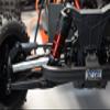 GPM 1/10 Arrma Outcast 4X4 4S V2 BLX CVD Drive Shaft Set, Orange view 2