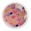 Round Drawer Pulls, Sea Life, Coral and Starfish Cartoon Pattern, White, 12-Pack view 2