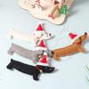 Artibetter 12-Piece Felt Dachshund Christmas Ornament Set view 3
