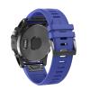 GANYUU Quick-Release Silicone Watch Band for Garmin Fenix 7X/7/6X/6/5X/5/3/3HR/935/S60/MK1, 22 mm, Sea Blue view 1