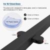 Black Stainless Steel Glass Railing Post for Outdoor Decks view 4