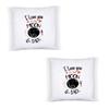 Hey!Print I Love You to the Moon and Back Throw Pillow view 2