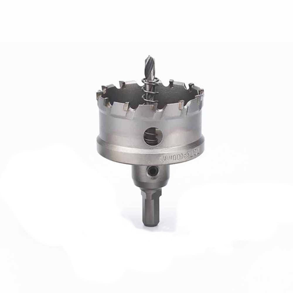 1-Piece 12–160 mm Carbide-Tipped Core Hole Saw for Metal, Stainless Steel, and Wood, 67 mm