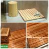 SHUITUKOUU Bamboo Bath Mat, 85 x 100 cm view 3