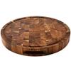 Wresetly Round Wooden Cutting Board, Thick Butcher Block view 1
