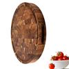Wresetly Round Wooden Cutting Board, Thick Butcher Block view 3