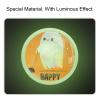 Cartoon Halloween Ghost Crystal Glass Cabinet Knobs, Glow-in-the-Dark, 4-Pack view 2