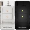 Cartoon Halloween Ghost Crystal Glass Cabinet Knobs, Glow-in-the-Dark, 4-Pack view 3