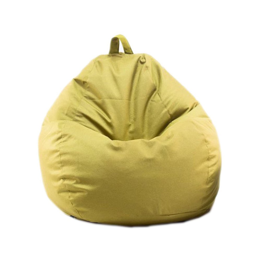Highdi Bean Bag Chair Cover for Adults, Indoor/Outdoor, Washable Plush Cover, No Filling, Avocado Green, 80 x 90 cm