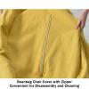 Highdi Bean Bag Chair Cover for Adults, Indoor/Outdoor, Washable Plush Cover, No Filling, Avocado Green, 80 x 90 cm view 3