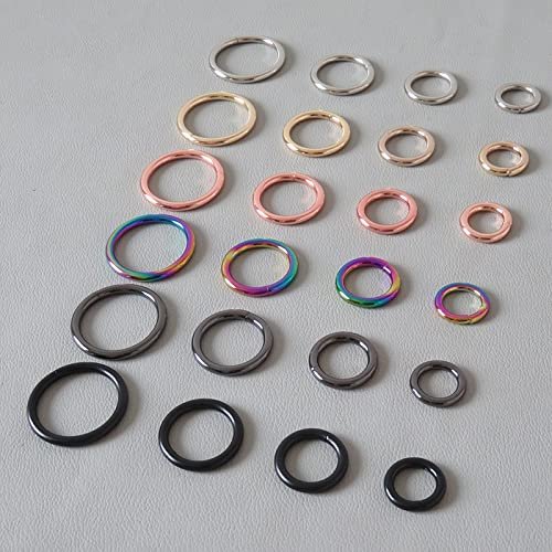 XINGMA 1-Piece Metal O-Rings, 15/20/25/32 mm