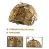 Nicfaky Camouflage Helmet Cover for PJ-Type Fast Helmets view 2