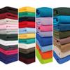 Sweatshirt Fabric with Matching Rib Knit Trim; Hoodie Jersey with Brushed Fleece Backing by Neotrims UK [Bottle Green, 1 m Fabric + 1/2 m Rib Combo] view 1