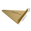 Gold Invisible Floating Shelf Brackets, 4-Pack, 3 mm Thick, 140 mm/5.5 in view 2