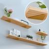 Gold Invisible Floating Shelf Brackets, 4-Pack, 3 mm Thick, 140 mm/5.5 in view 4