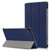 XFDSFDL Case for Samsung Galaxy Tab S6 Lite P613/P619 2022 (10.4-inch), Ultra-Thin PU Leather Flip Cover with Cass Pattern, Tri-Fold Stand, Auto Wake/Sleep, Dark Blue view 1