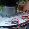 Vendics Portable Kerosene Cooker/Heater, 4.6 L, Red view 2