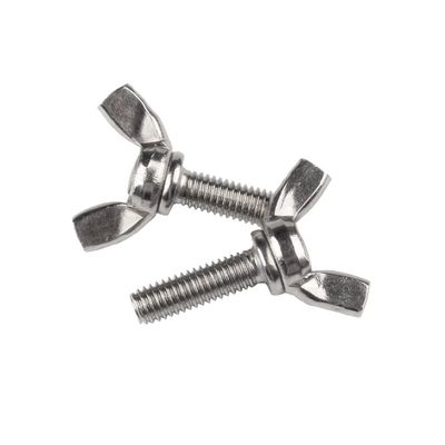 M6 M8 M10 DIN 304 Hand-Tightening Screws, Stud Bolt Claw, A2-70 Stainless Steel, M6/M8/M10 × 10/12/16/20/25 (Size: M8 × 40, 2 pcs)
