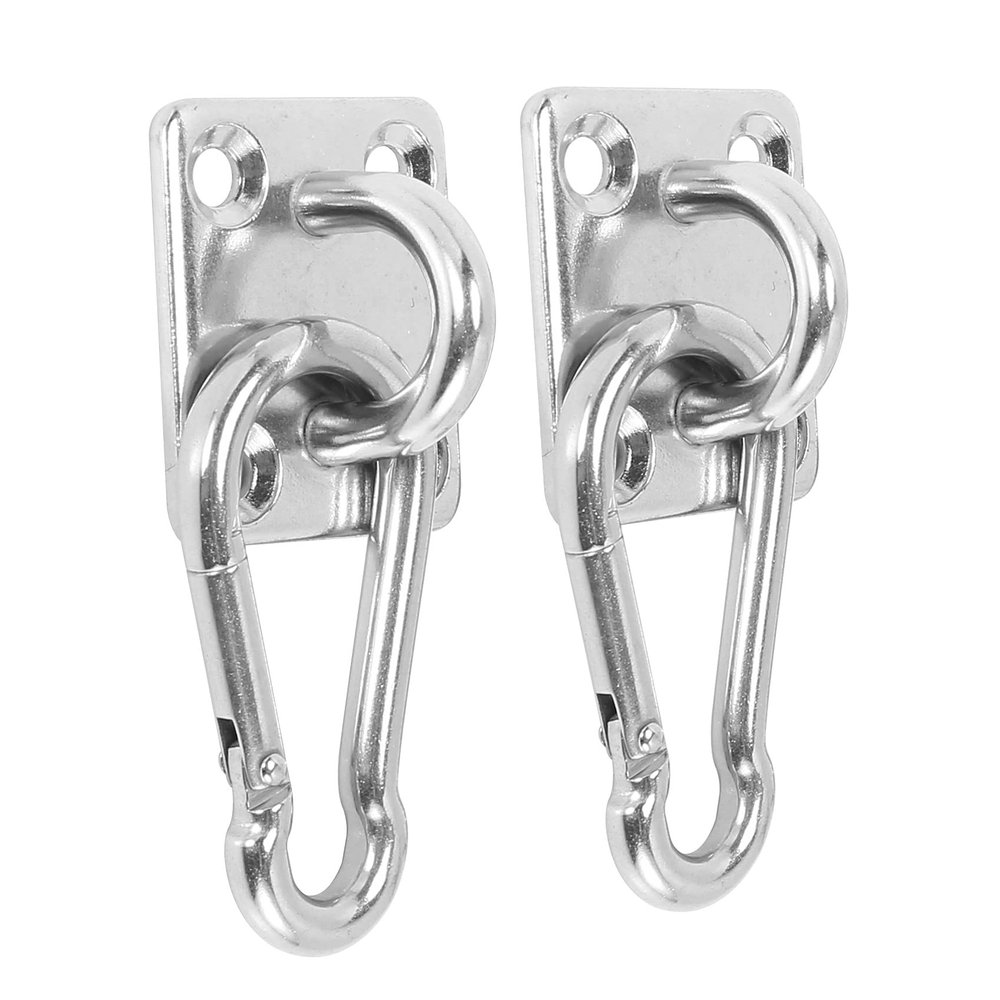 Lodokdre 2-Piece U-Shaped Stainless Steel Ceiling and Wall Mount Hooks