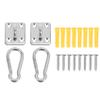 Lodokdre 2-Piece U-Shaped Stainless Steel Ceiling and Wall Mount Hooks view 2