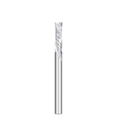 NUSHKI Compression Router Bit, 2-Flute Spiral CNC Cutter, 10 x 35 x 85 mm