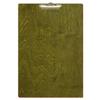 Btic Olive Green Wooden Clipboard, Standard Shape, A3–A6 view 1
