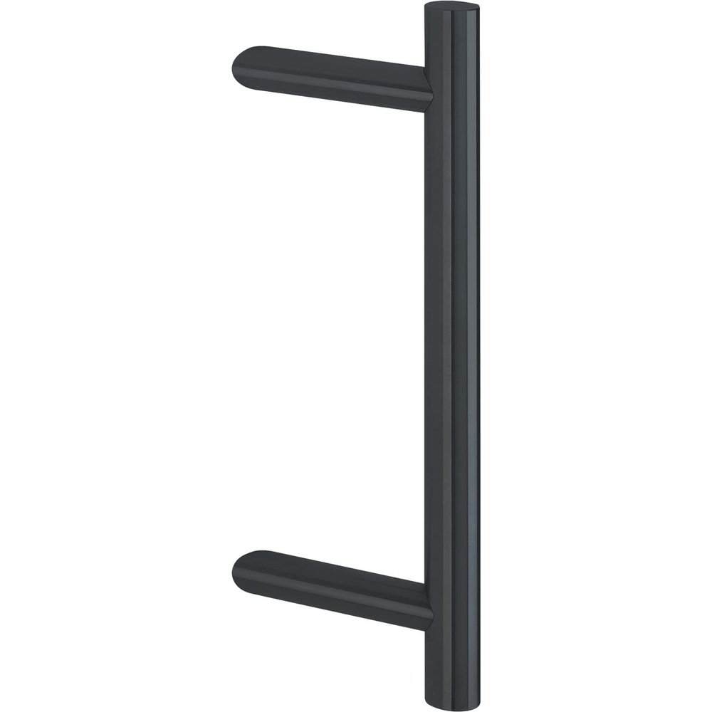 HOPPE E5012 Pull Handle, 400/300 mm, Matte Black Stainless Steel
