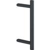 HOPPE E5012 Pull Handle, 400/300 mm, Matte Black Stainless Steel view 1