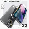 GOODVISH 3-in-1 Phone Lanyard Case for iPhone 13 with Strap, Black view 4