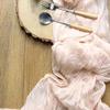 MOLUO Cotton Gauze Table Runner for Wedding Party Decor view 3