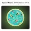4-Pack Parrot Animal Fluorescent Crystal Glass Cabinet Knobs view 2