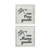 Iron-On Labels "Sewn by Grandma/Sewn by Mom" - Square, "Sewn by Mom," 200 pcs / 69.30 view 1