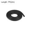 Sourcing Map 7 mm Diameter x 2 m Long Round Foam Rubber Weatherstrip view 3