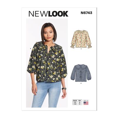 New Look UN6743A Women's Tops A (34-36-38-40)